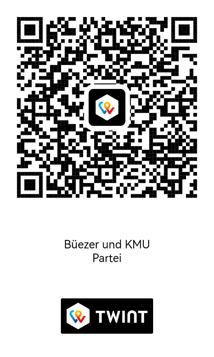 Twint QR-Code für Spenden